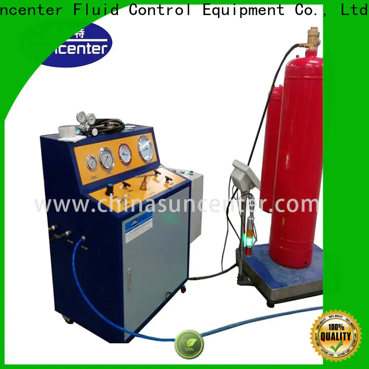 Suncenter industry-leading automatic filling machine type for fire extinguisher