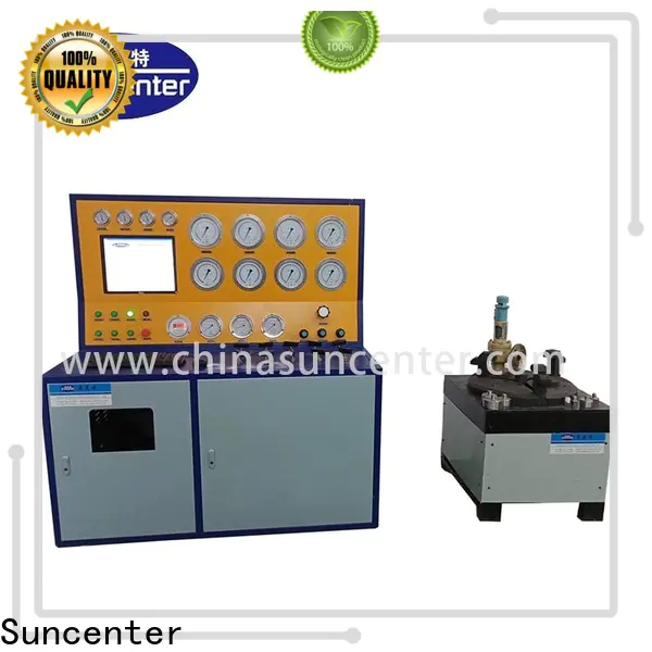 Suncenter test hydrostatic pressure test for factory