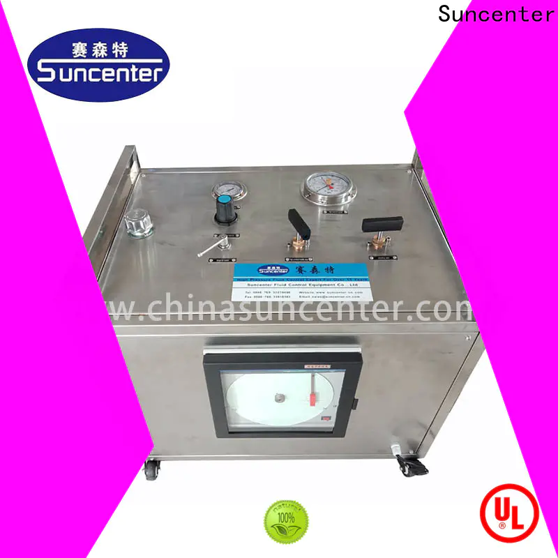 Suncenter series hydrostatic testing factory price for machinery