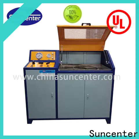 Suncenter high-quality water pressure tester application for flat pressure strength test