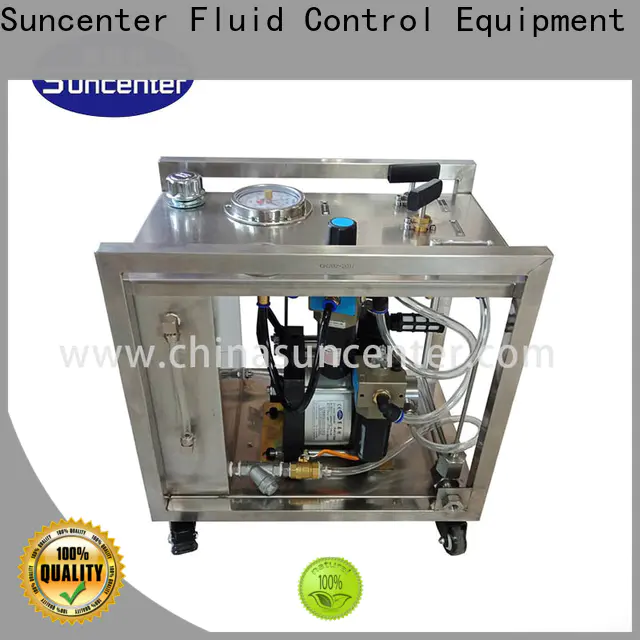 Suncenter professional hydro test pump sensing for machinery