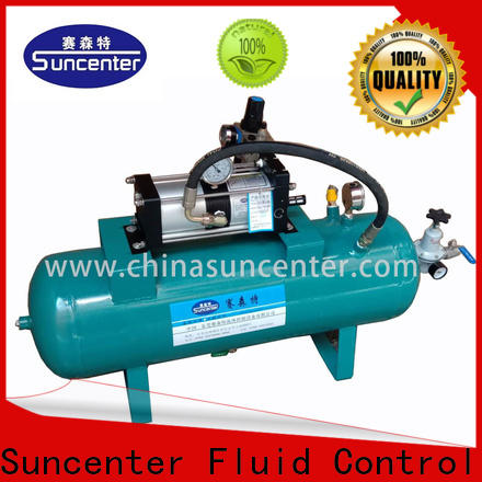 Suncenter easy to use booster air compressor marketing for natural gas boosts pressure