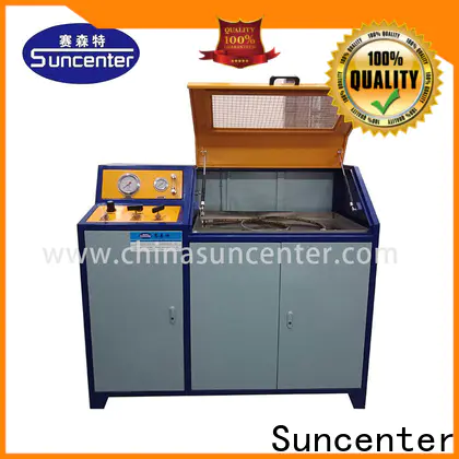 Suncenter bench water pressure tester type for flat pressure strength test