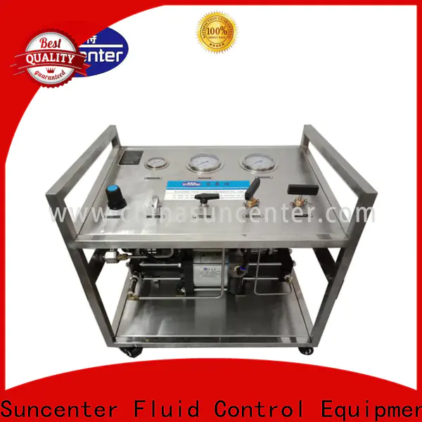 Suncenter safe hydraulic test bench bulk production for safety valve calibration