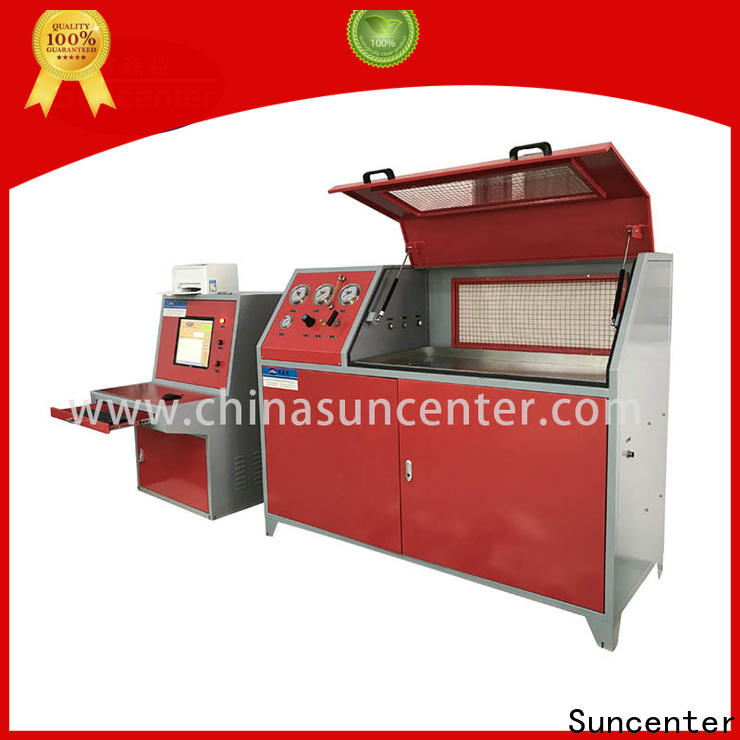 Suncenter automatic compression testing machine solutions for flat pressure strength test