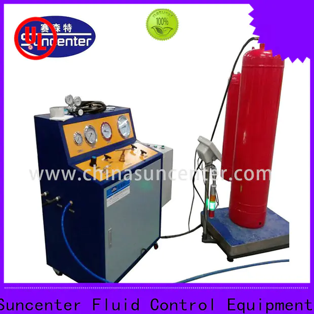 Suncenter machine fire extinguisher refill station from manufacturer for fire extinguisher
