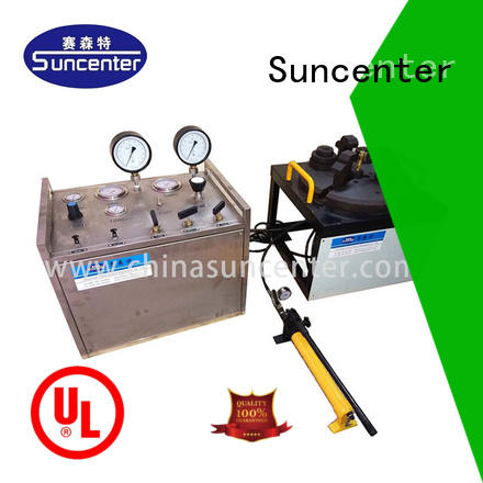 Suncenter valve gas pressure test in china