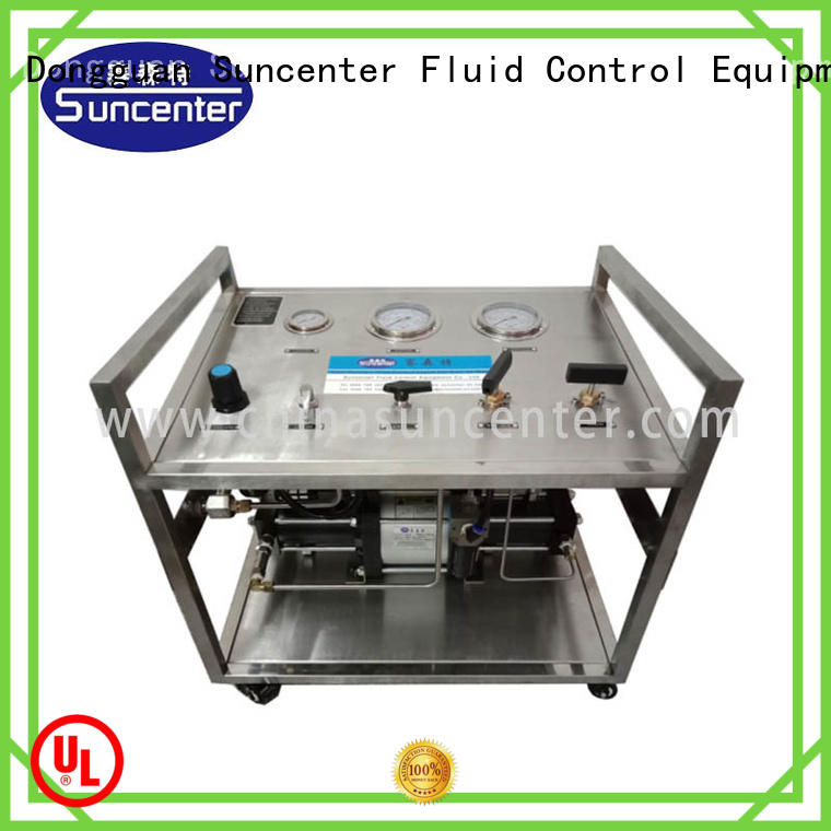 Suncenter stable hydraulic test bench factory price for safety valve calibration