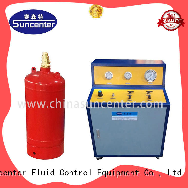 scientific fire extinguisher refill station automatic bulk production for fire extinguisher