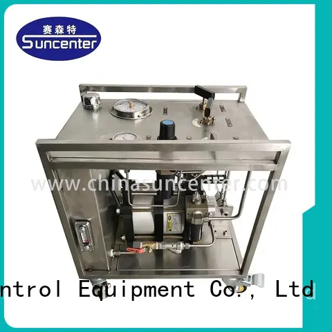 hydrostatic pump test field machine Suncenter Brand company