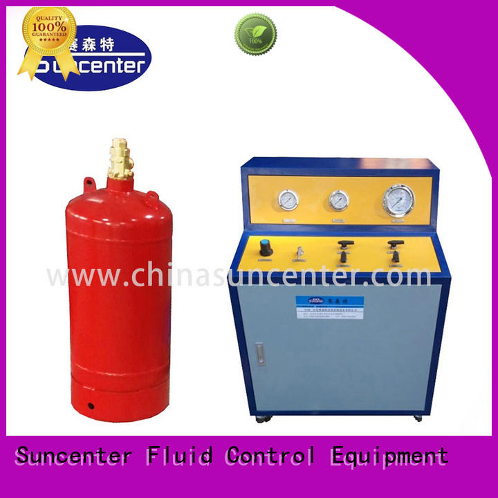 Suncenter high-energy fire extinguisher refill station free design for fire extinguisher