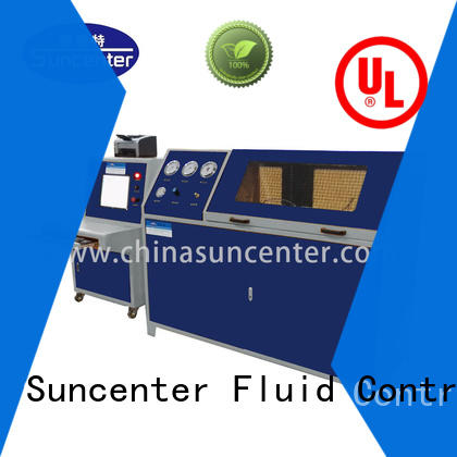 Suncenter energy saving hydrotest pressure sensing for pressure test