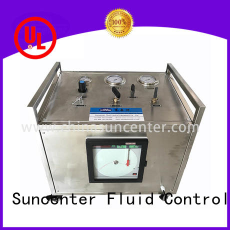 Suncenter test pressure booster pump from manufacturer for safety valve calibration