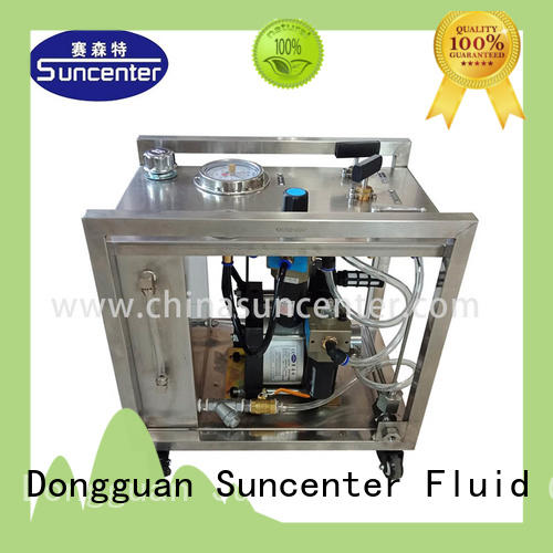 Suncenter hydrostatic hydro test pump manufacturer for petrochemical