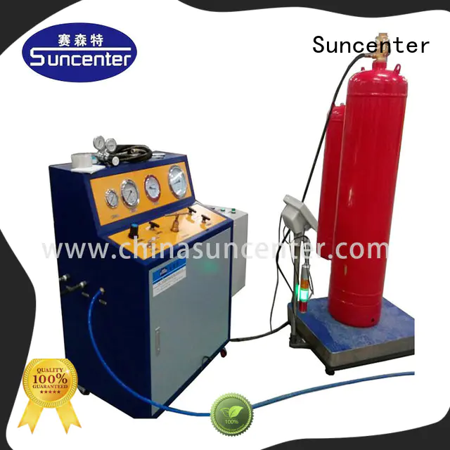 Suncenter cylinder fire extinguisher refill station from manufacturer for fire extinguisher