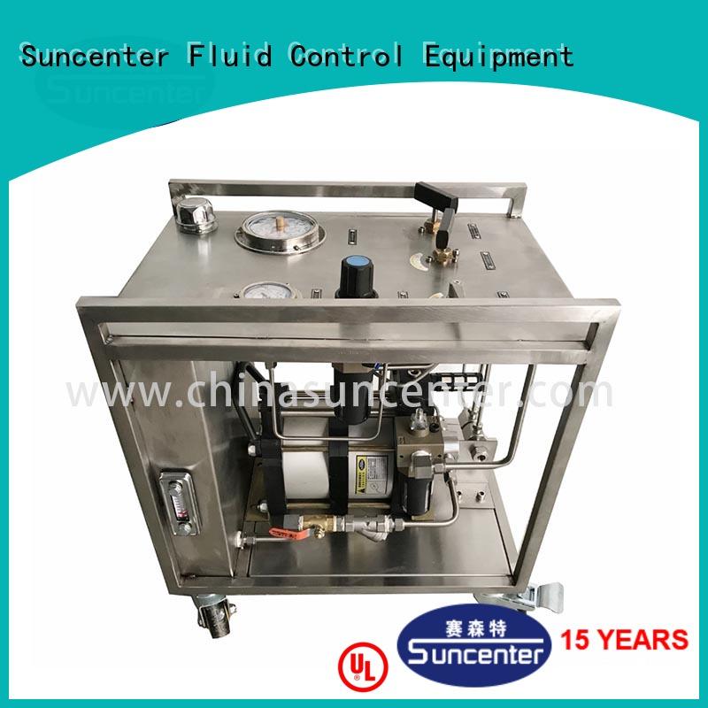 Hot pneumatic driven hydraulic pump oil Suncenter Brand