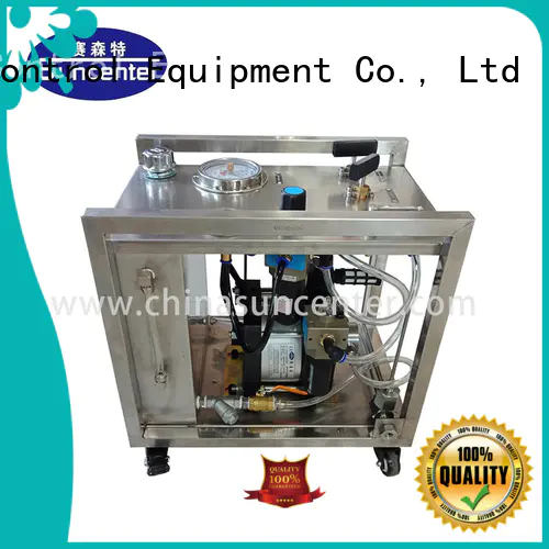 Suncenter hydrostatic hydro test pump manufacturer for machinery