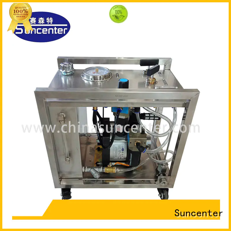 Suncenter long life hydro test pump overseas market for petrochemical